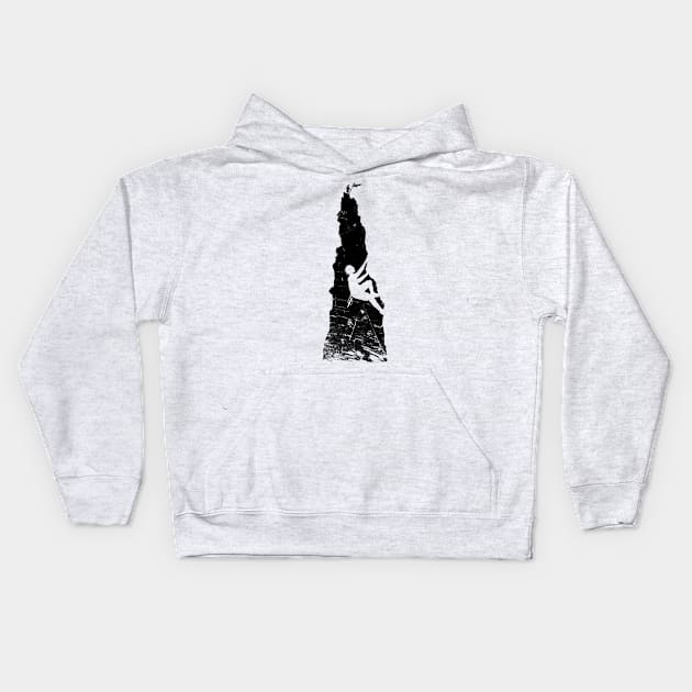 Climbing Kids Hoodie by barmalisiRTB